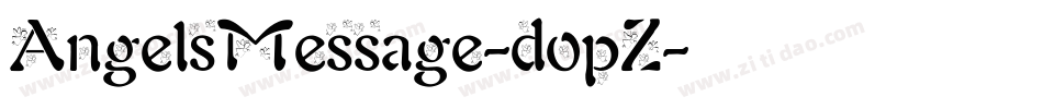 AngelsMessage-dopZ字体转换