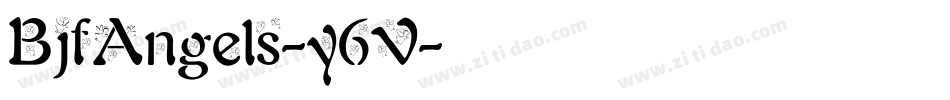 BjfAngels-y6V字体转换