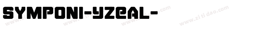Symponi-YzEaL字体转换 Symponi-YzEaL字体转换
