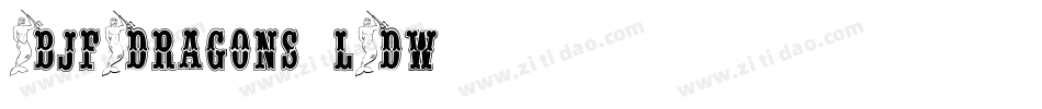 BjfDragons-lDw字体转换