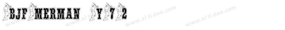 BjfMerman-Y72字体转换
