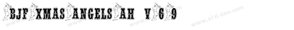 BjfXmasAngelsAh-v69字体转换