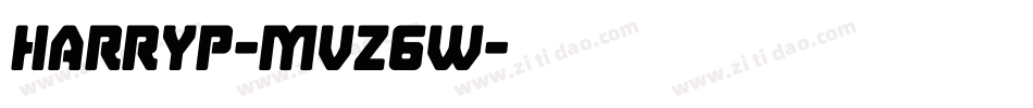 HarryP-MVZ6w字体转换