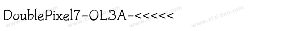 DoublePixel7-OL3A字体转换