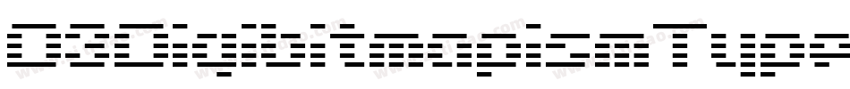 D3DigibitmapismTypeAWide-4Bxx字体转换