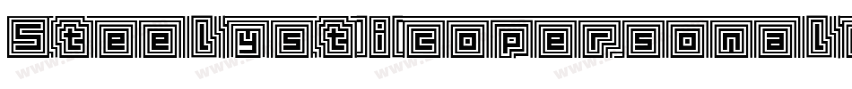 SteelysticopersonaluseonlyRg-PK30g字体转换 SteelysticopersonaluseonlyRg-PK30g字体转换