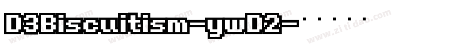 D3Biscuitism-ywD2字体转换