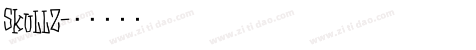 SkullZ字体转换