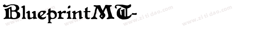 BlueprintMT字体转换