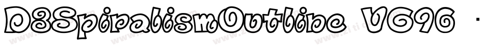 D3SpiralismOutline-VG96字体转换