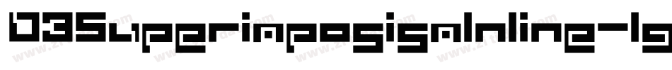 D3SuperimposismInline-lgo5字体转换