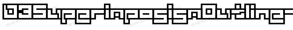 D3SuperimposismOutline-nR01字体转换