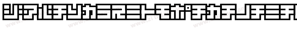 D3FactorismKatakanaItalic-2OA3字体转换