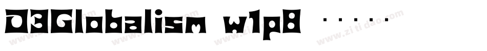 D3Globalism-w1p8字体转换