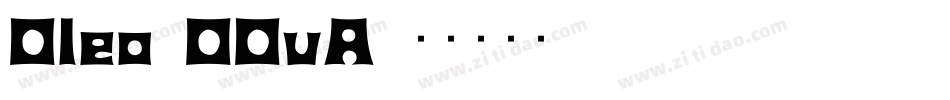 Oleo-OOvA字体转换