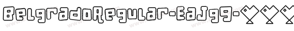 BelgradoRegular-EaJg9字体转换