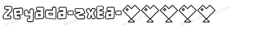 Zeyada-zxEa字体转换