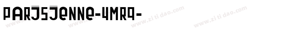 Parisienne-ymRq字体转换