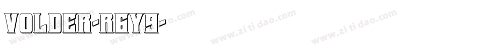 Volder-r6y9字体转换