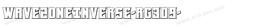 WaveZoneInverse-rg3d9字体转换 WaveZoneInverse-rg3d9字体转换