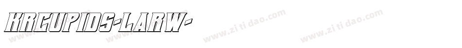 KrCupids-LArW字体转换