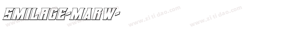 Smilage-MArw字体转换