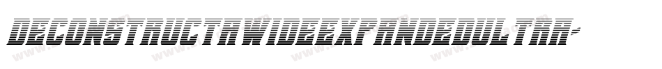 DeconstructawideExpandedultra-mPzj字体转换