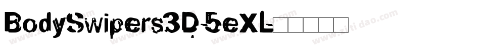 BodySwipers3D-5eXL字体转换