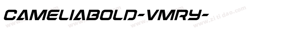 Cameliabold-vmRy字体转换