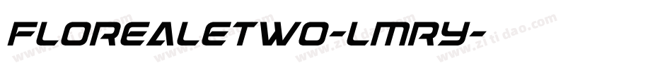 FlorealeTwo-lMRy字体转换