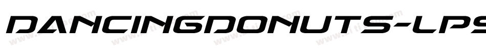 Dancingdonuts-lP9d字体转换