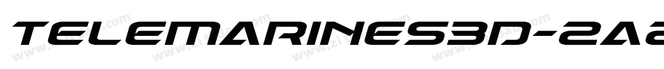 TeleMarines3D-2a2K字体转换