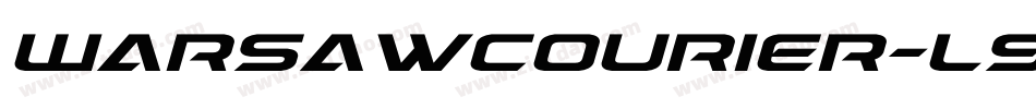 Warsawcourier-l9D0字体转换
