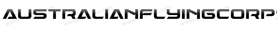 Australianflyingcorpsstencilf-EG1W字体转换