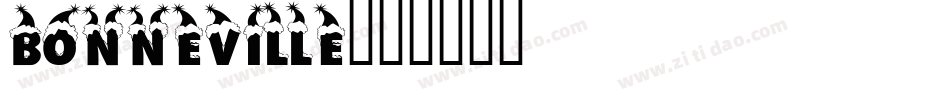 Bonneville字体转换