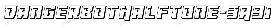 DangerbotHalftone-3A9M字体转换