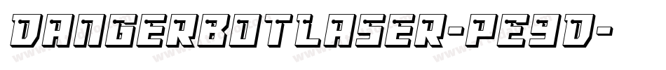 DangerbotLaser-pE9D字体转换
