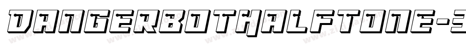 DangerbotHalftone-3A9M字体转换