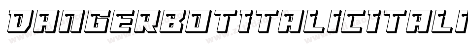 DangerbotItalicItalic-x18O字体转换