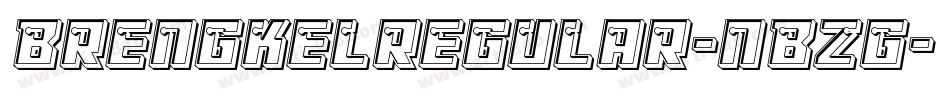 Brengkelregular-nBZg字体转换
