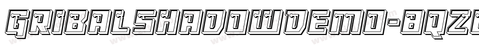 GribalShadowDemo-8qZg字体转换