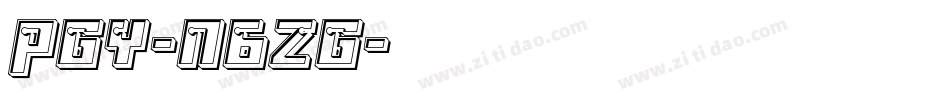 Pgy-n6Zg字体转换