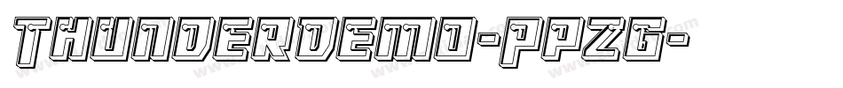 ThunderDemo-PpZg字体转换