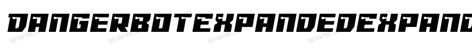 DangerbotExpandedExpanded-0Add字体转换