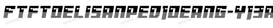 Ftftoelisanpedjoeang-YJ3a字体转换 Ftftoelisanpedjoeang-YJ3a字体转换