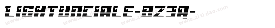 Lightunciale-8Z3A字体转换