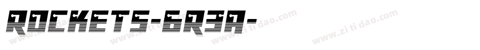 Rockets-6R3A字体转换