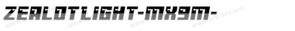 ZealotLight-mx9m字体转换
