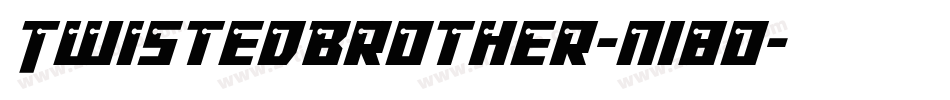 TwistedBrother-n18O字体转换