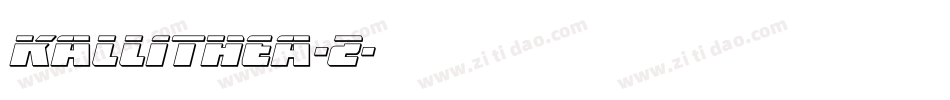 kallithea-2字体转换